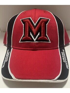 Miami Redhawks Hat Fan Favorite Osfm NWT